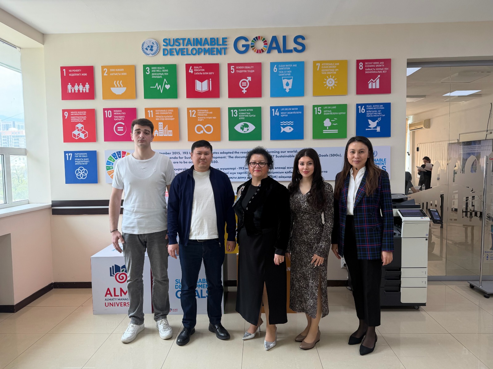 ADNSU və Almatı Menecment Universiteti məkdaşlığı inkişaf etdiriləcək