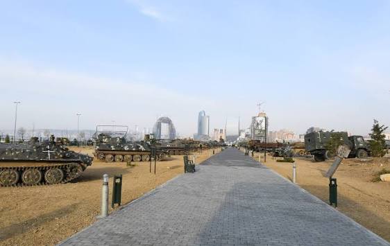 Bakıda Hərbi Qənimətlər Parkı istifadəyə verildi