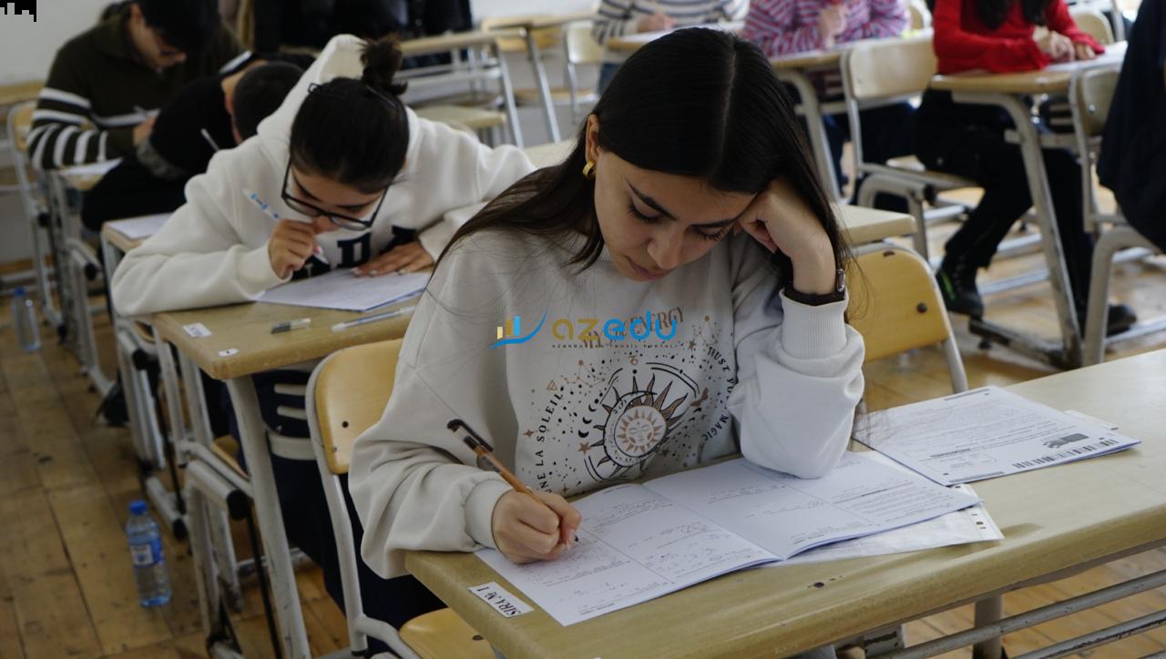 53 minə yaxın şagird imtahan verəcək