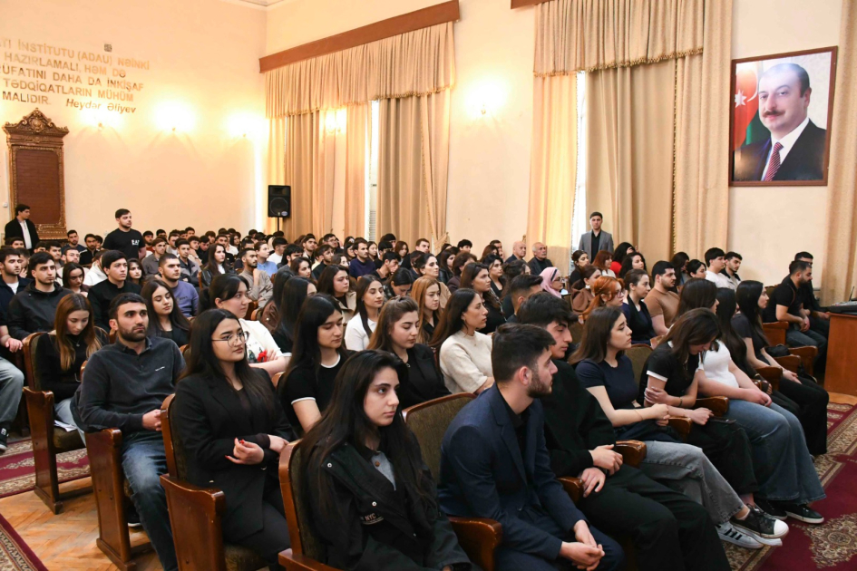 ADAU-da gənclərə çağırış: Narkomaniyaya yox de, sağlam gələcəyi seç!