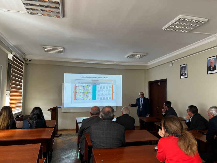 Batareyalar və elektromobillərin gələcəyi - AzMİU-da elmi seminar