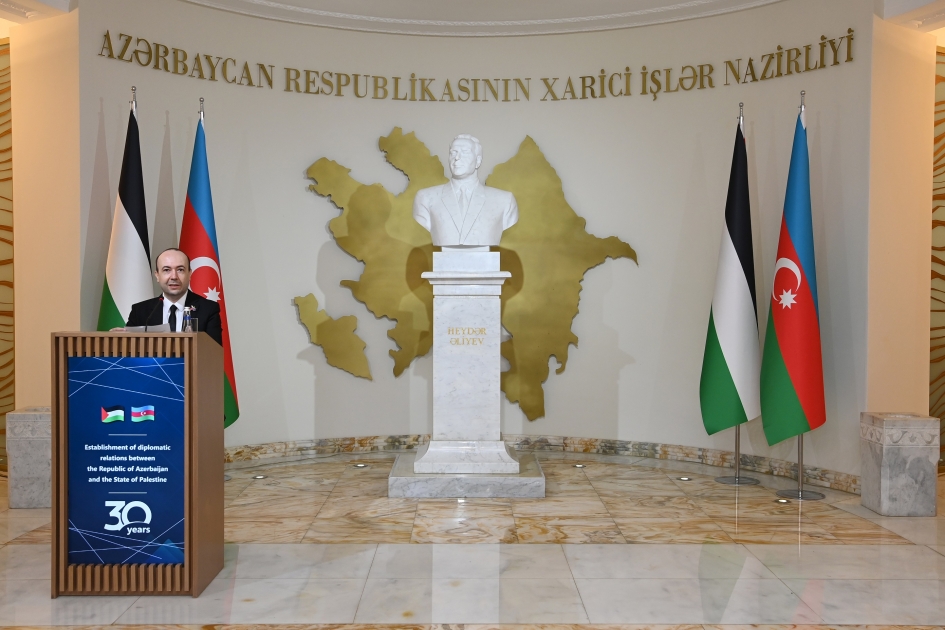 Azərbaycan və Fələstin arasında diplomatik münasibətlərin əsası qoyuldu