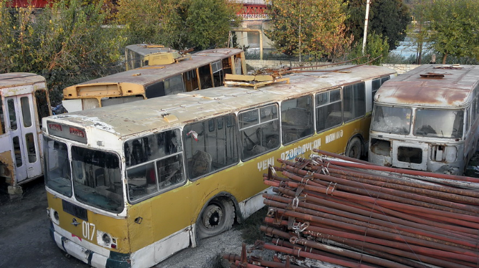 Mingəçevirdə trolleybus sistemi yaradıldı