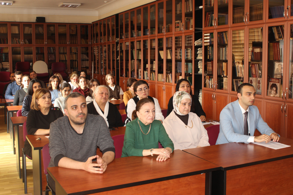 Elmi konfrans: “Milli ruhun təntənəsi - Məhəmmədhüseyn Şəhriyar”