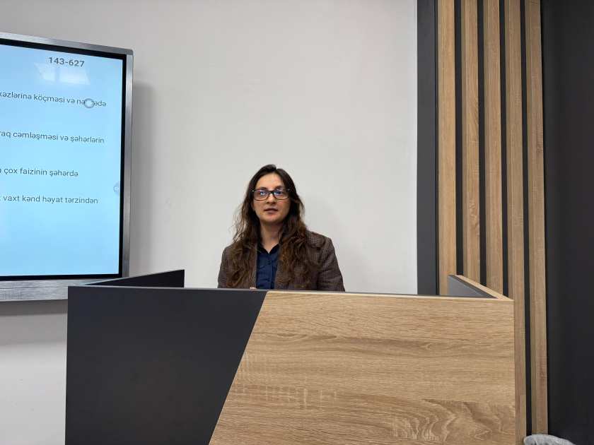 BDU-da XXI əsr urbanizasiyasının trendləri təhlil olunub