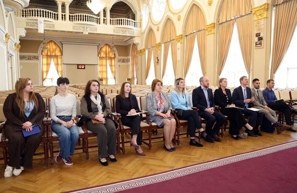 ABŞ-nin qlobal səhiyyə təhlükəsizliyi üzrə nümayəndə heyəti AMEA-da olub