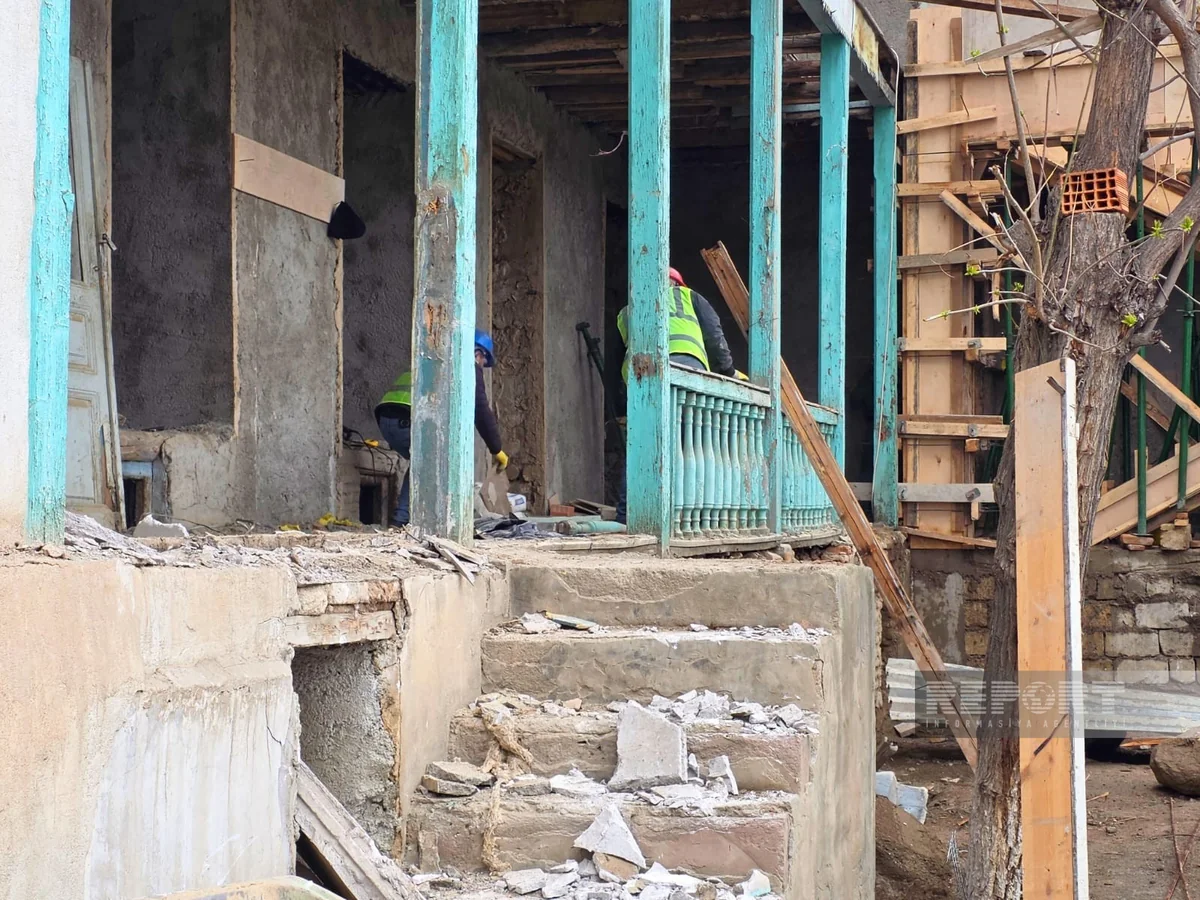 Ordubaddakı "Ərbabın iş yeri" adlı tarixi binanın bərpası ilin sonunadək tamamlanacaq