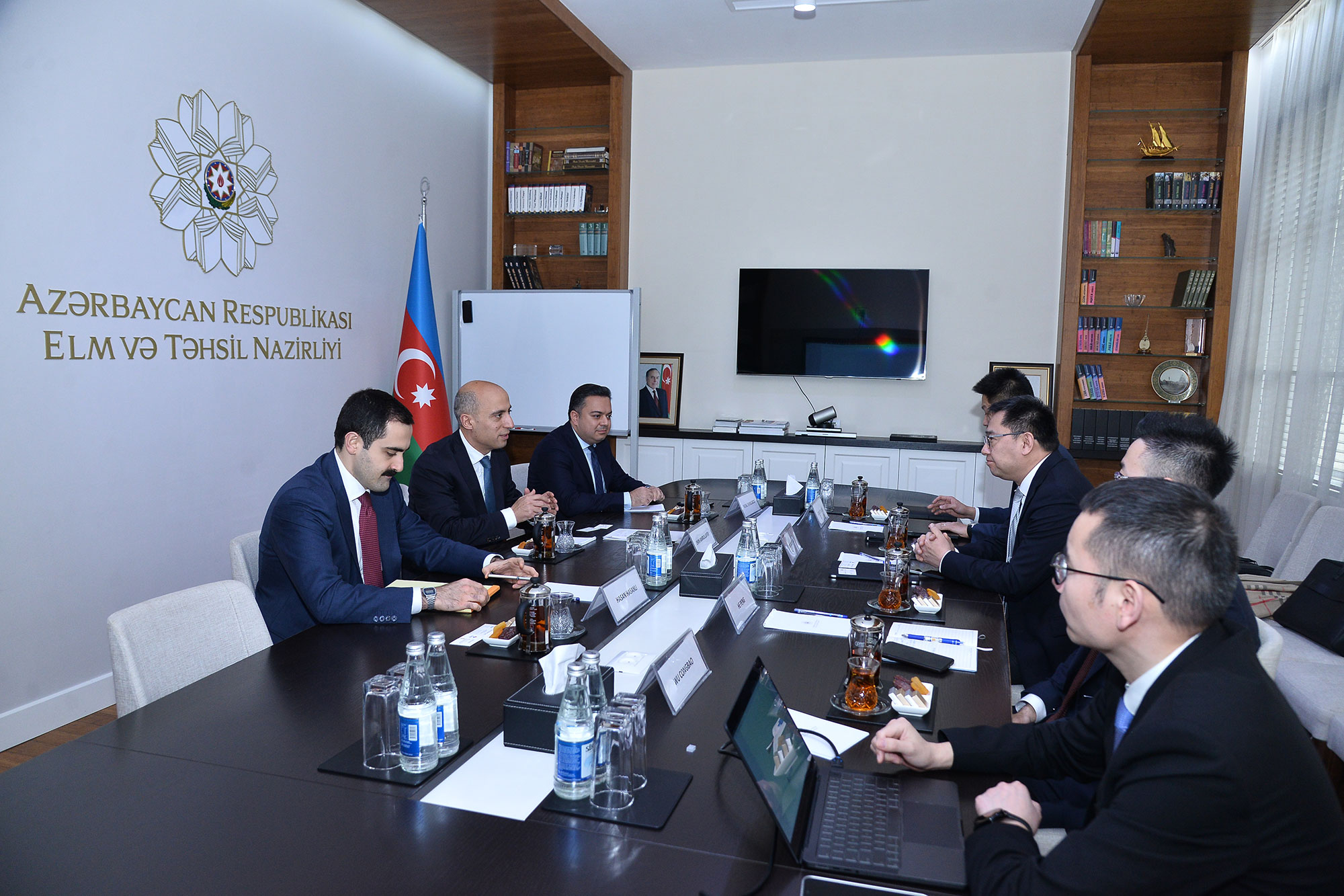 Elm və Təhsil Nazirliyi ilə “Power China” şirkəti arasında strateji əməkdaşlıq müzakirə olunub