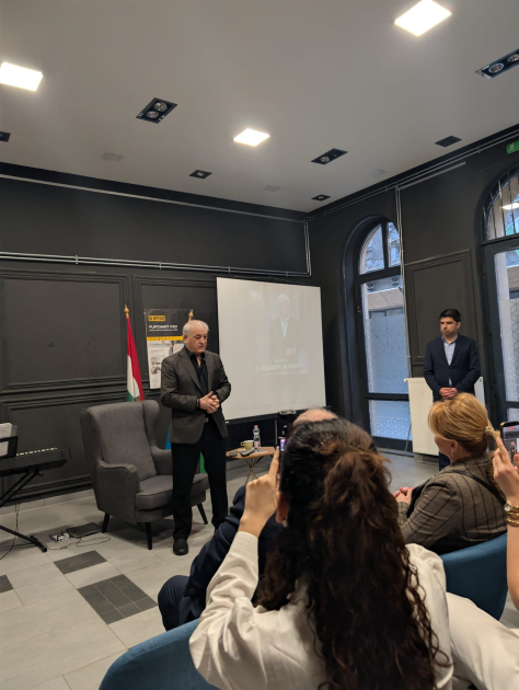 Budapeştdə Xalq artisti Fəxrəddin Manafovla görüş təşkil olunub