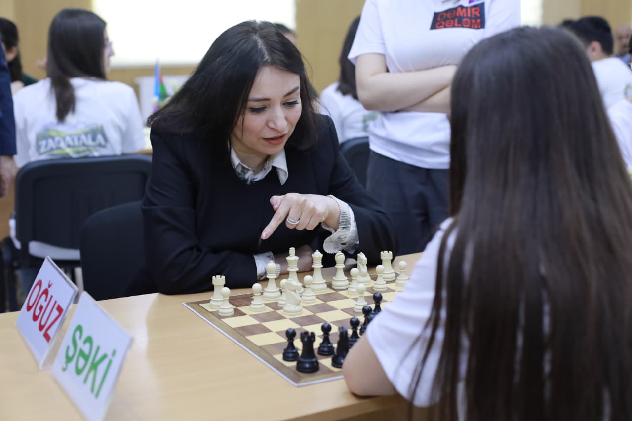 Məktəblilər arasında şahmat turniri keçirilib