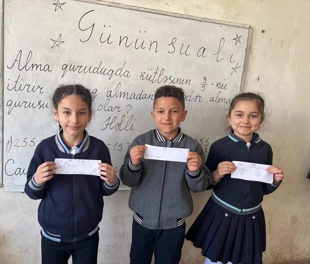 Qazax–Tovuz bölgəsinin məktəblərində “Günün qalibi” layihəsi həyata keçirilir