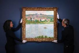 Fransız rəssam Klod Monenin iki əsəri rekord məbləğə satıldı