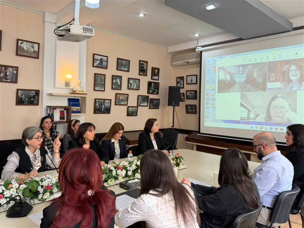 ADU-da “Cənubi Qafqazda sülh” mövzusunda dəyirmi masa keçirilib 