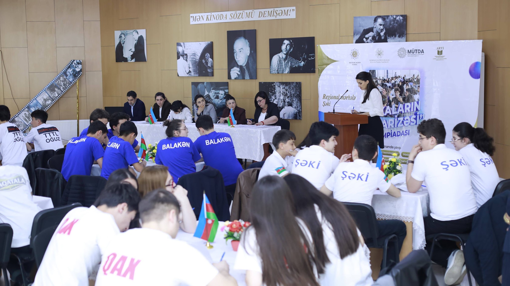 “Zəkaların mübarizəsi” olimpiadasının bilik yarışının region mərhələsi keçirilib