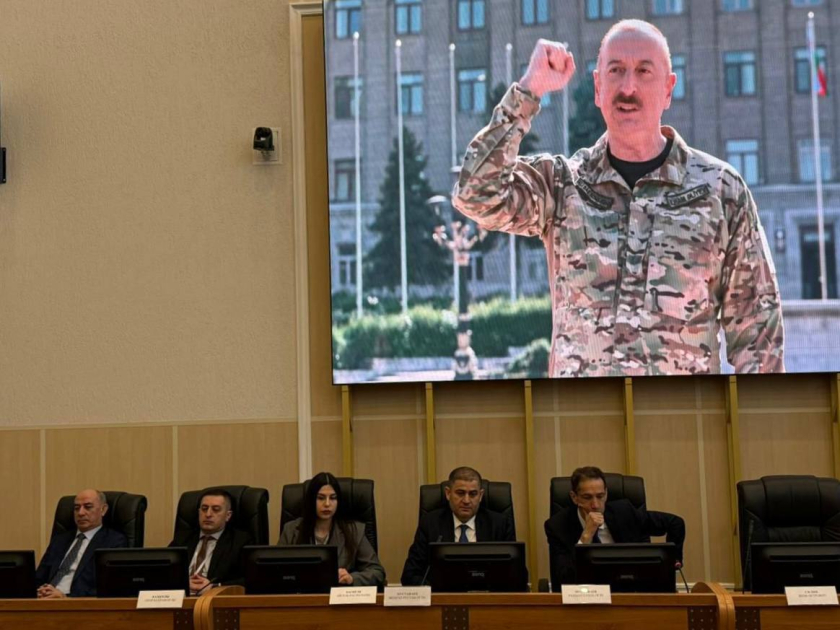 Yekaterinburqda tələbələr Qarabağın bərpası barədə məlumatlandırılıb