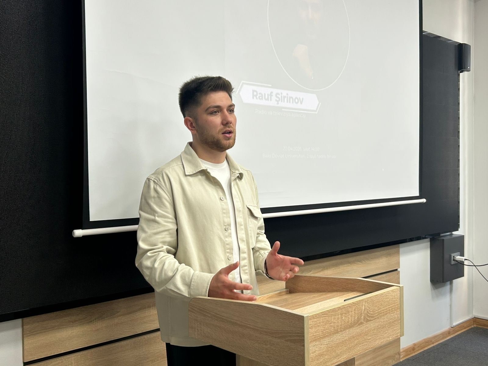 BDU-da “MediaPulse” təcrübə proqramının növbəti görüşü