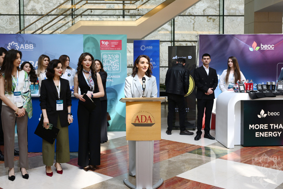 ADA Universitetində 14-cü Karyera Sərgisi: peşəkarlar tələbə və məzunlarla birbaşa ünsiyyət qurublar 