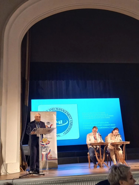 Beynəlxalq konfransda Azərbaycanda turizm sektoru üzrə kadr hazırlığından danışılıb