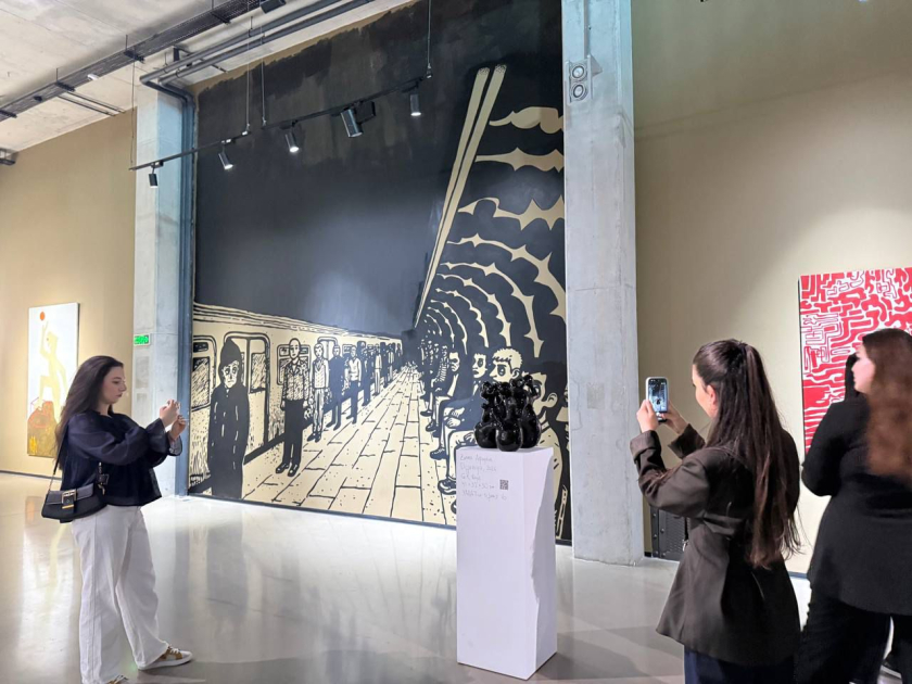 BDU tələbələri “YARAT” Müasir İncəsənət Mərkəzində