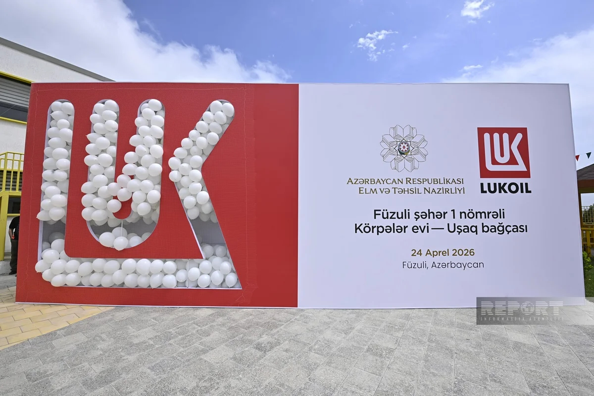 Füzulidə körpələr evi-uşaq bağçasının açılışı olub