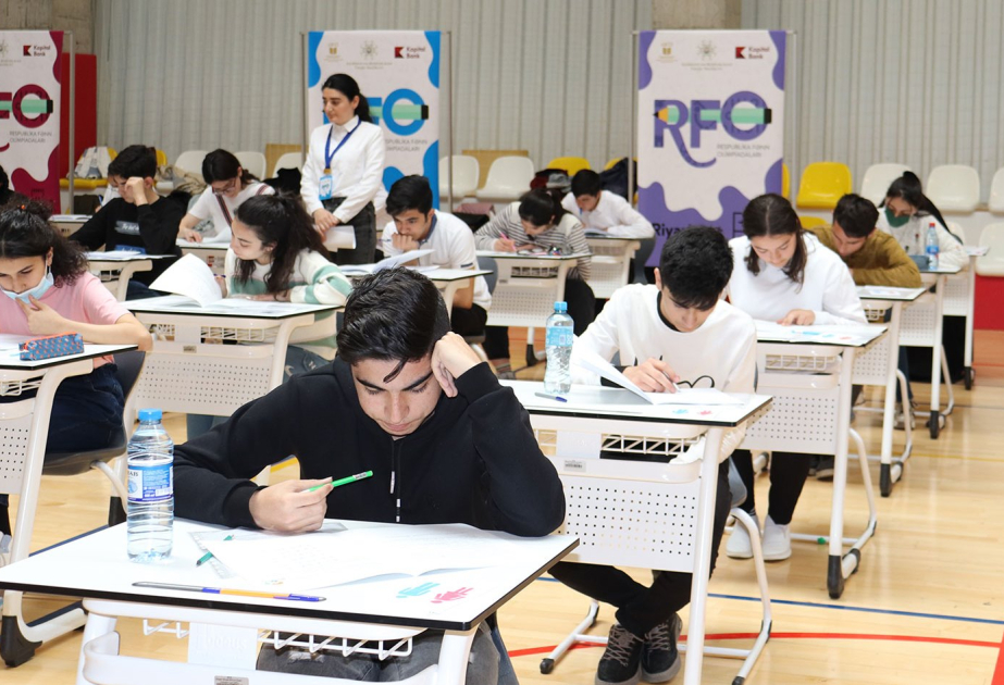 Fizika, tarix və coğrafiya fənləri üzrə olimpiadanın final turunun yekun nəticələri açıqlanıb