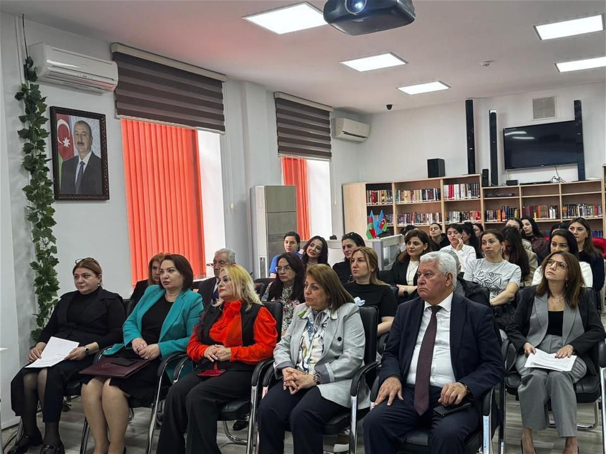 “Dilimiz milli kimliyimizdir” adlı tədbir keçirilib