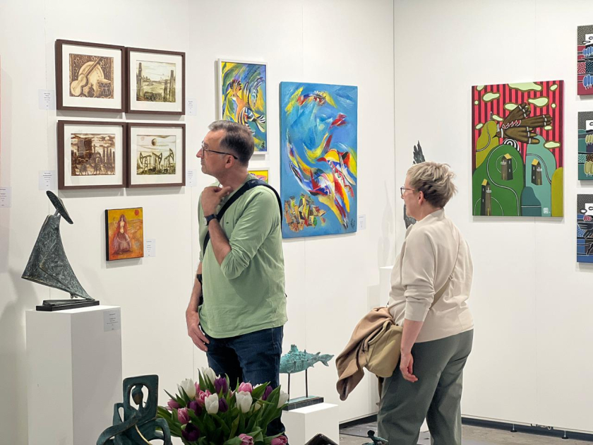 Azərbaycan Almaniyada keçirilən beynəlxalq incəsənət sərgisində təmsil olunur