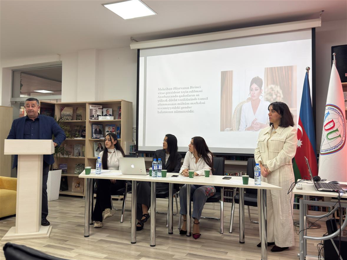 Gender rolları və cəmiyyət: ənənə ilə dayanıqlı inkişaf arasında balans” mövzusunda tədbir keçirilib