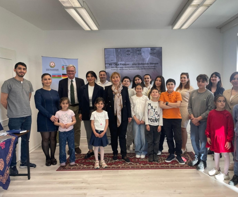 Ştutqartda görkəmli yazıçı və alim Mir Cəlal Paşayevin xatirəsi anılıb