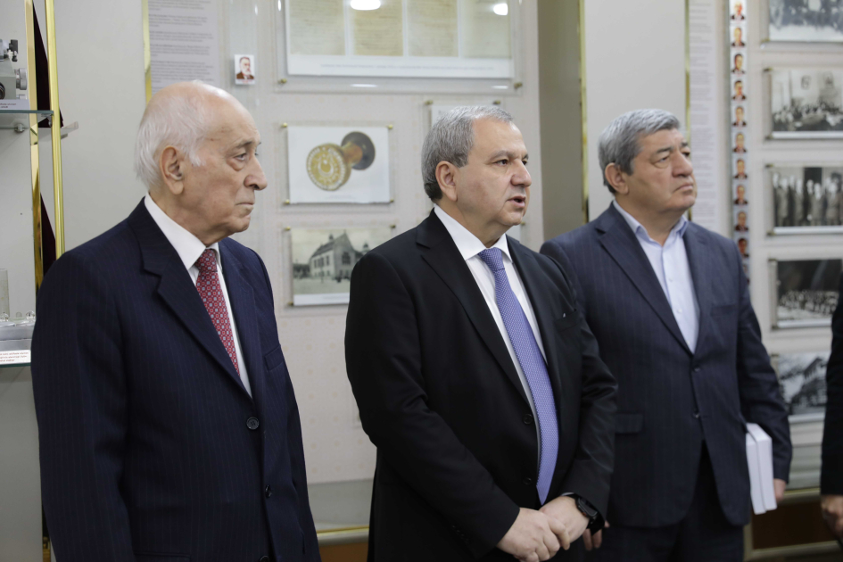 BDU-nun tarixi muzeyinin yenidənqurmadan sonra açılış mərasimi olub