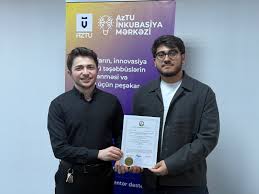 AzTU tələbələri startaplarına görə “Startap” şəhadətnaməsi aldılar