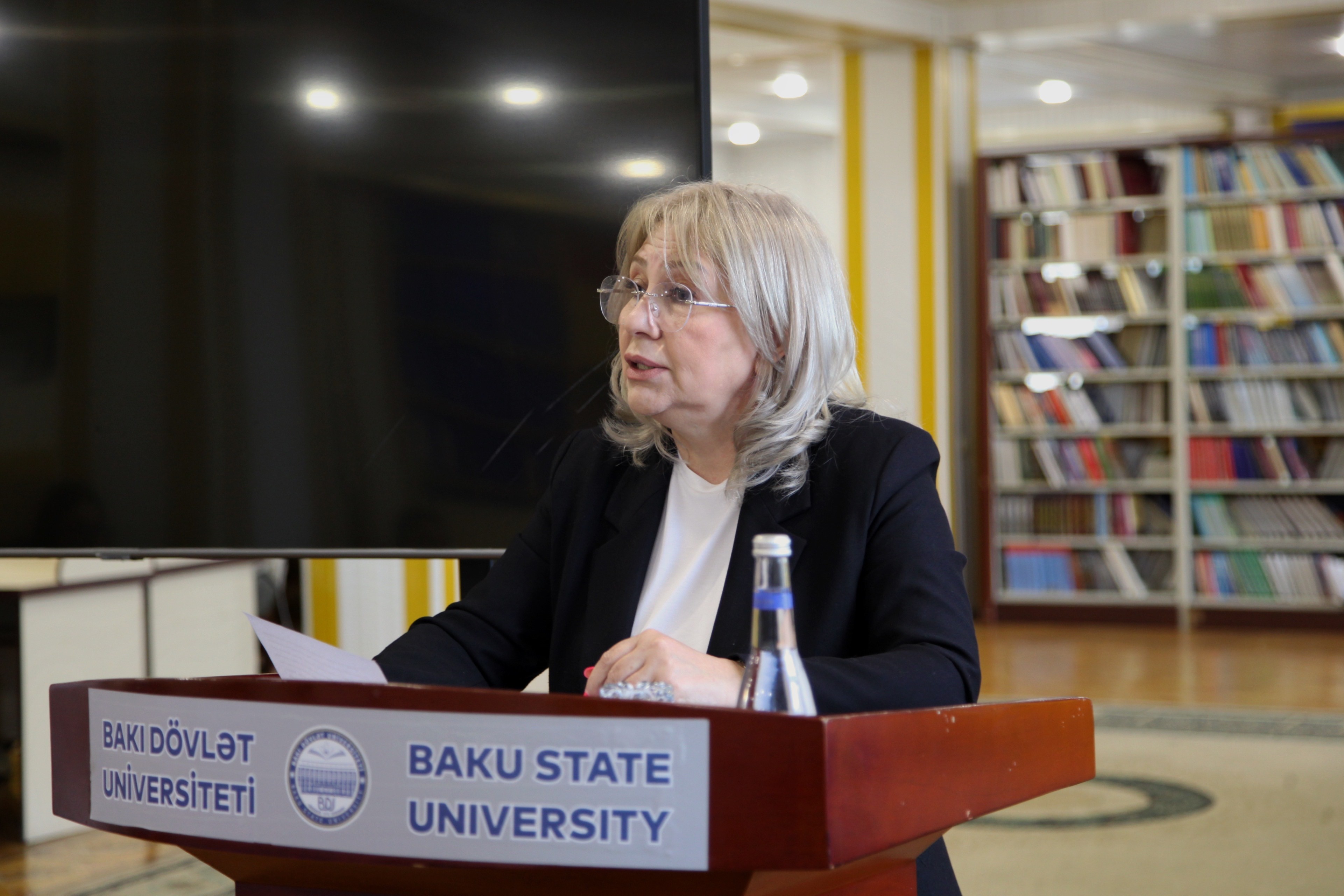 BDU-da “Gənclər sülh naminə mədəniyyətlərarası dialoqda – Bakı Forumu” çərçivəsində təlimlər