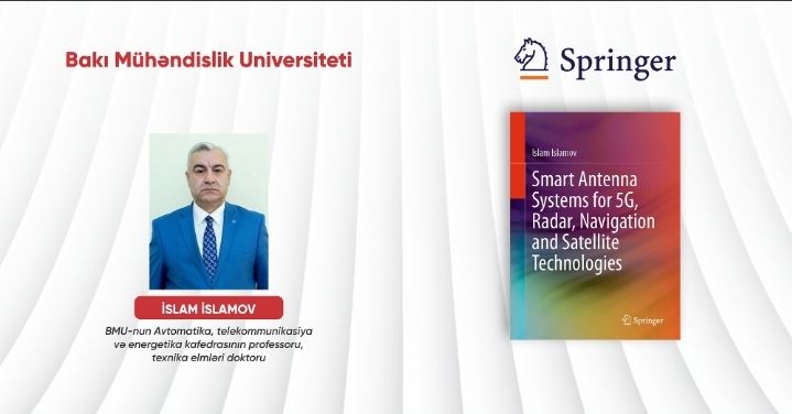 BMU aliminin monoqrafiyası “Springer” tərəfindən nəşr edilib