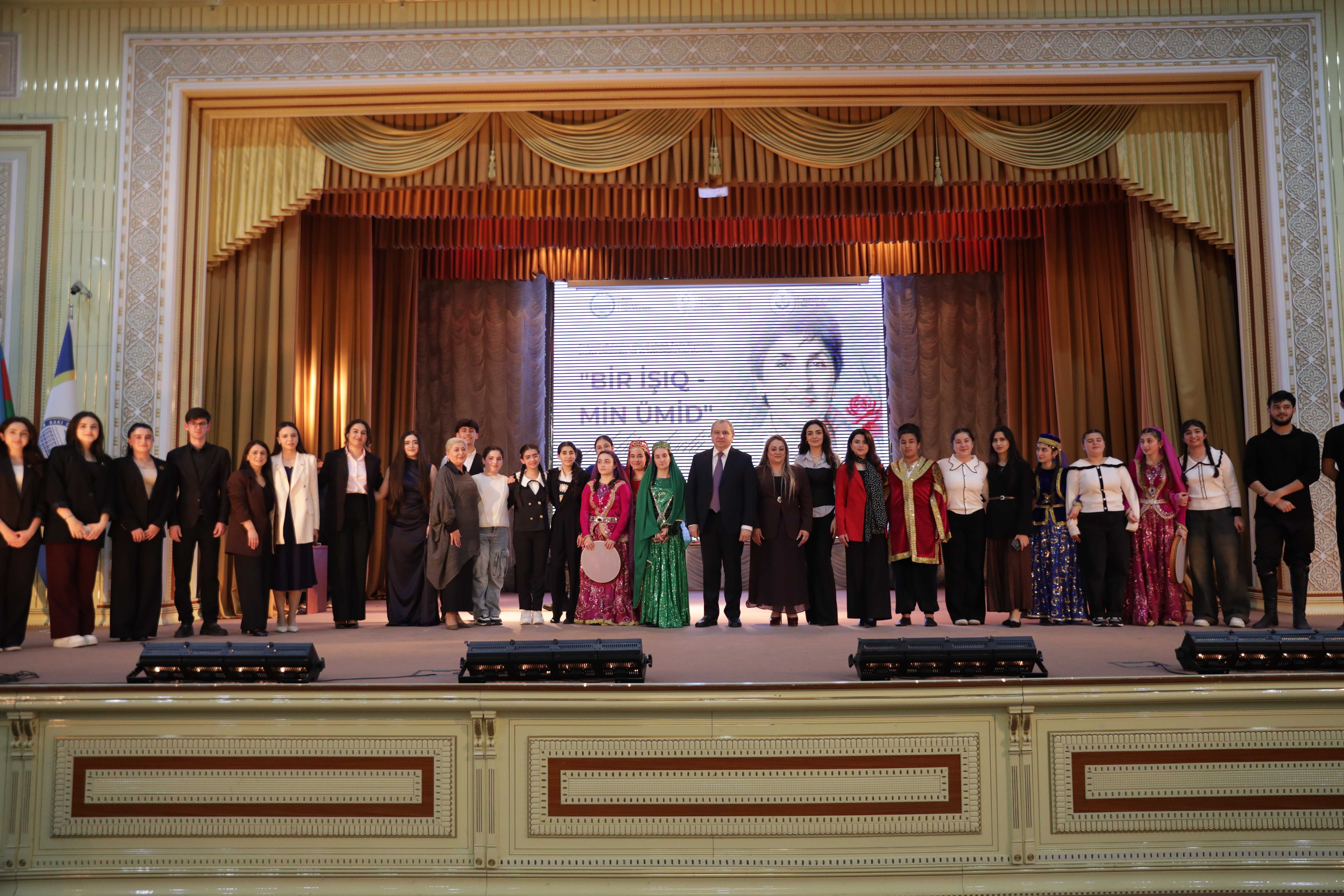 BDU-da “Bir işıq - min ümid” adlı ədəbi-bədii tədbir