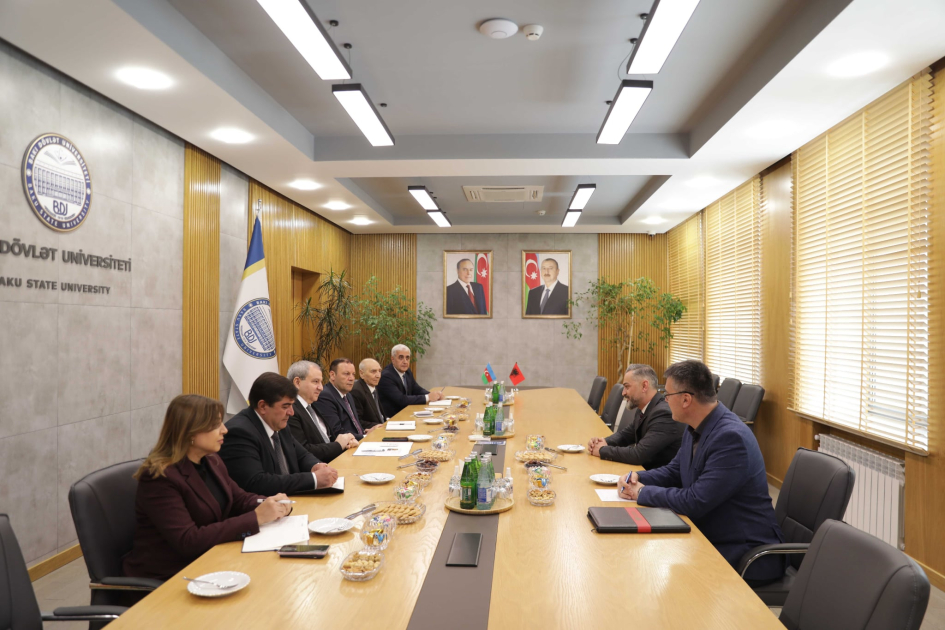 Albaniya universitetləri ilə əməkdaşlıq BDU-nun beynəlxalq əlaqələrini genişləndirəcək