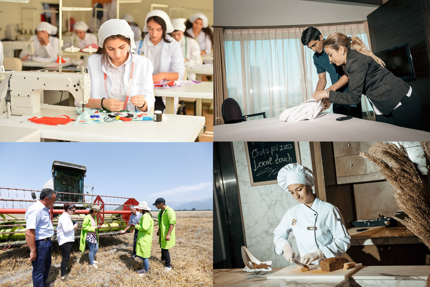 Peşə təhsili müəssisələrində qısamüddətli təlimlərə start verilib