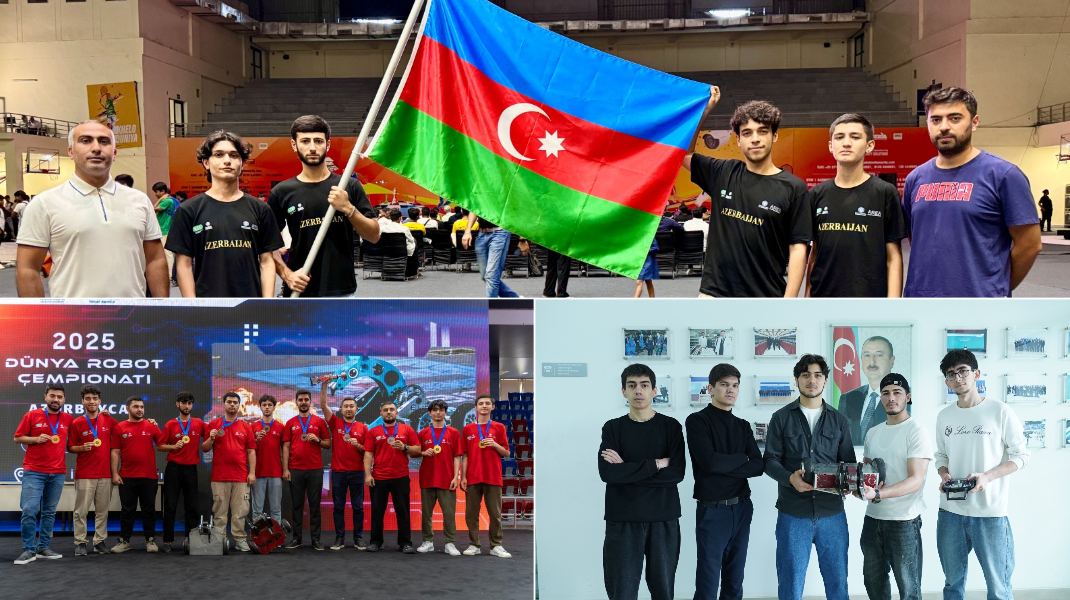 Bakıdan dünyaya - Tələbələr robotları ilə beynəlxalq arenaya çıxırlar