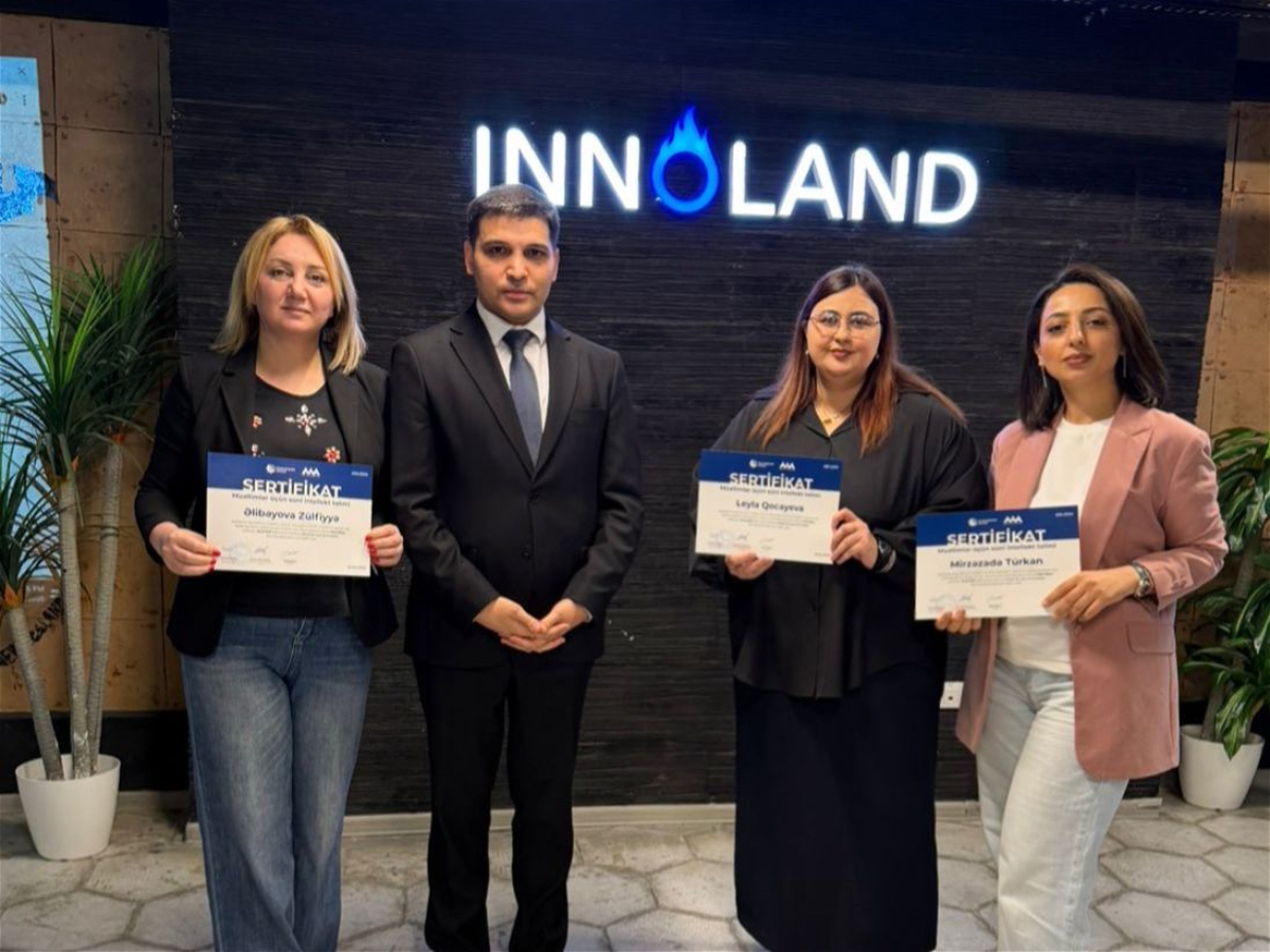 ADU müəllimləri süni intellekt üzrə təlimdə iştirak ediblər