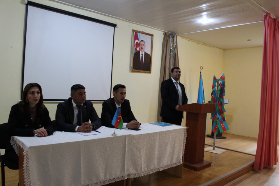 Birgəyaşayış mədəniyyəti, tolerantlığın ünvanı - Oğuz məktəbliləri ilə maarifləndirici görüş