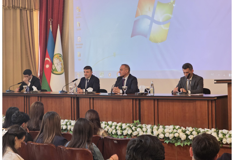 Əmlak Məsələləri Dövlət Xidməti ADAU tələbələri üçün karyera imkanlarını təqdim edib