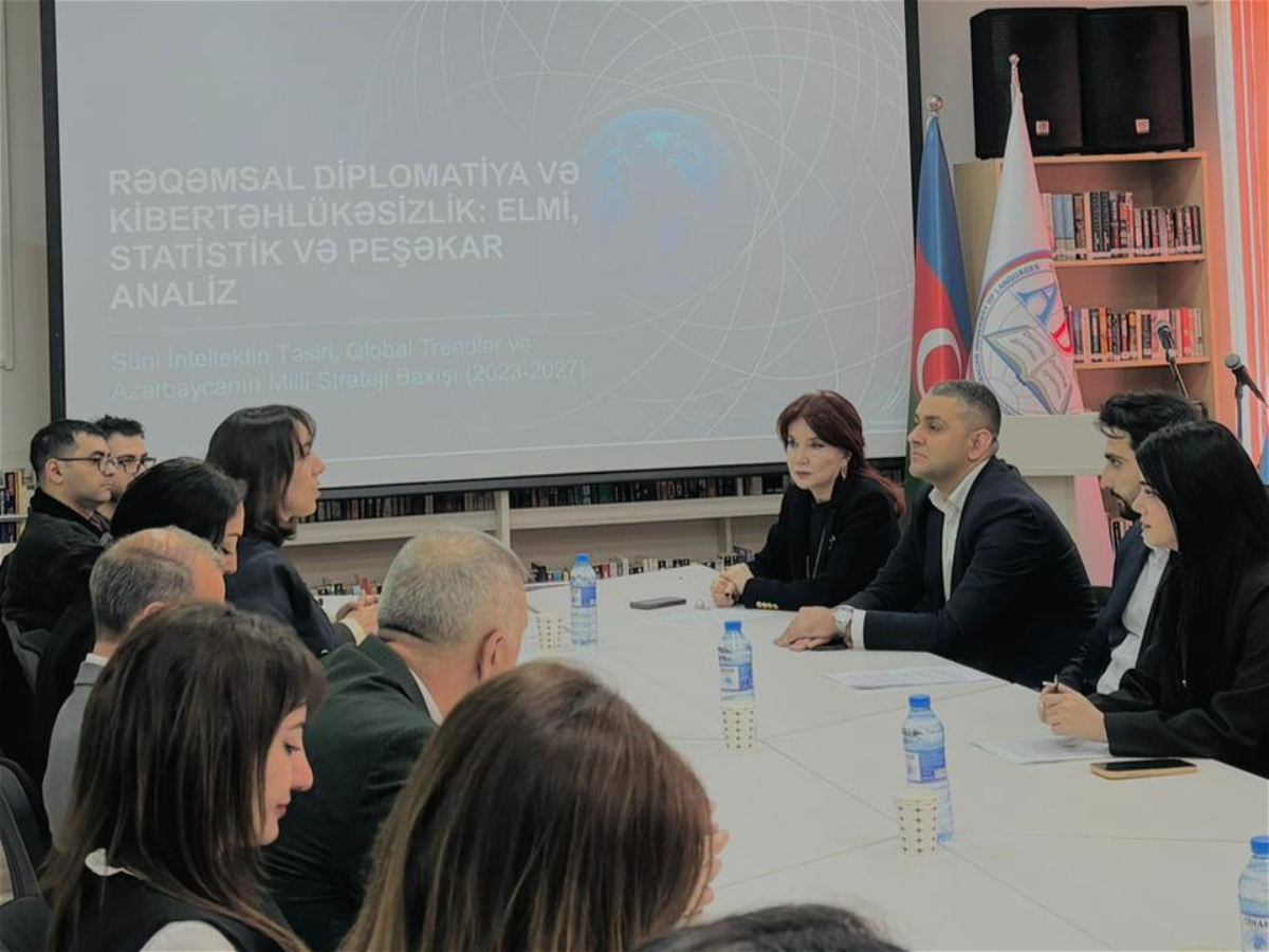 "Dəyişən dünyada virtual diplomatiya" mövzusunda elmi seminar keçirilib