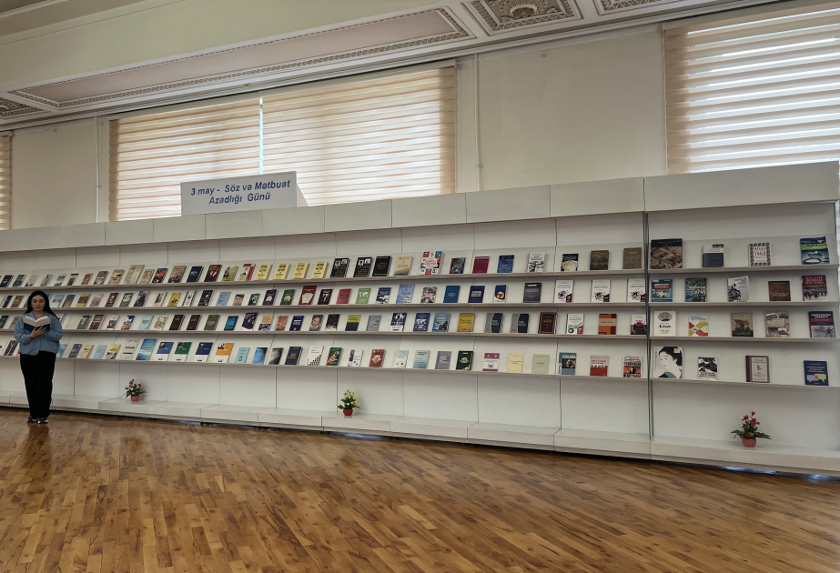 Milli Kitabxanada “Bеynəlxalq Söz və Mətbuat Azadlığı Günü” adlı kitab sərgisi açılıb