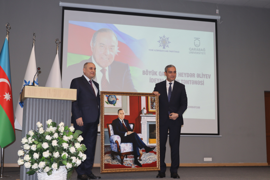 Ümummilli Liderin təhsil və gənclər siyasəti bu gün də uğurla davam etdirilir - Qarabağ Universitetində tədbir