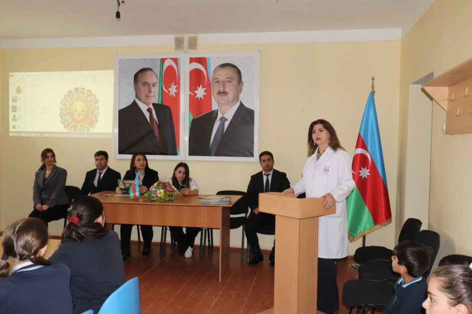 Laçında məktəblilərlə növbəti maarifləndirici görüş