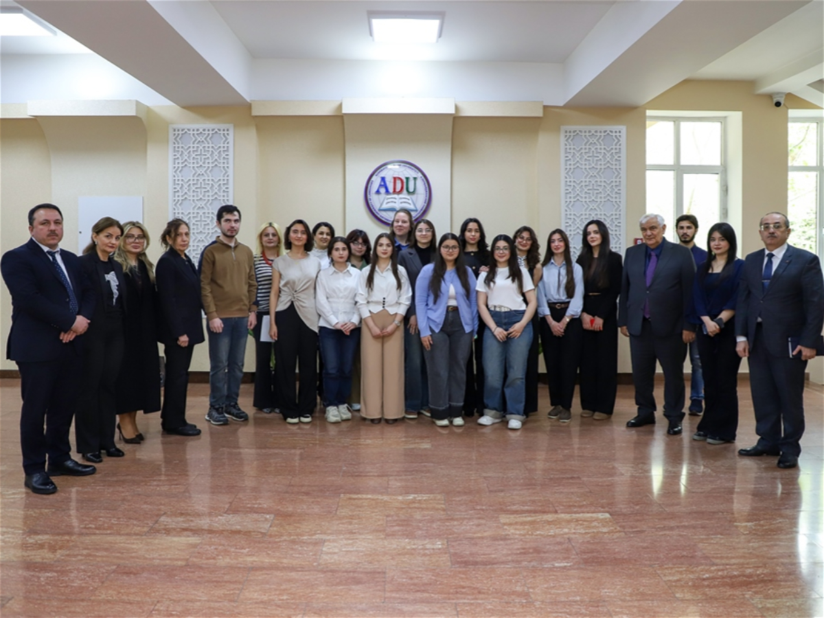 ADU-da DAAD təqaüdçüləri ilə görüş keçirilib