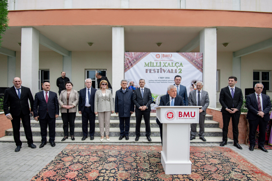 BMU-da Milli Xalça Festivalı təşkil edilib