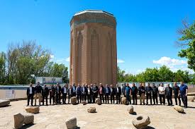 Bir qrup din xadimi Naxçıvanda tarixi abidələrlə tanış olub