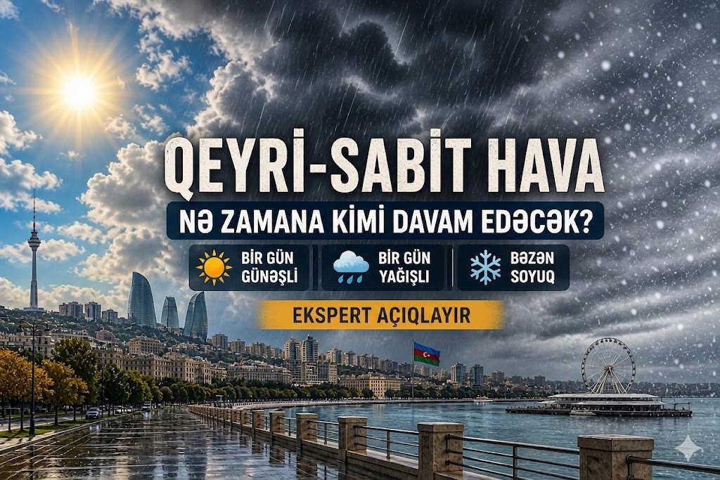 Hava niyə bir gün isti, bir gün soyuq olur? - Ekoloqdan AÇIQLAMA