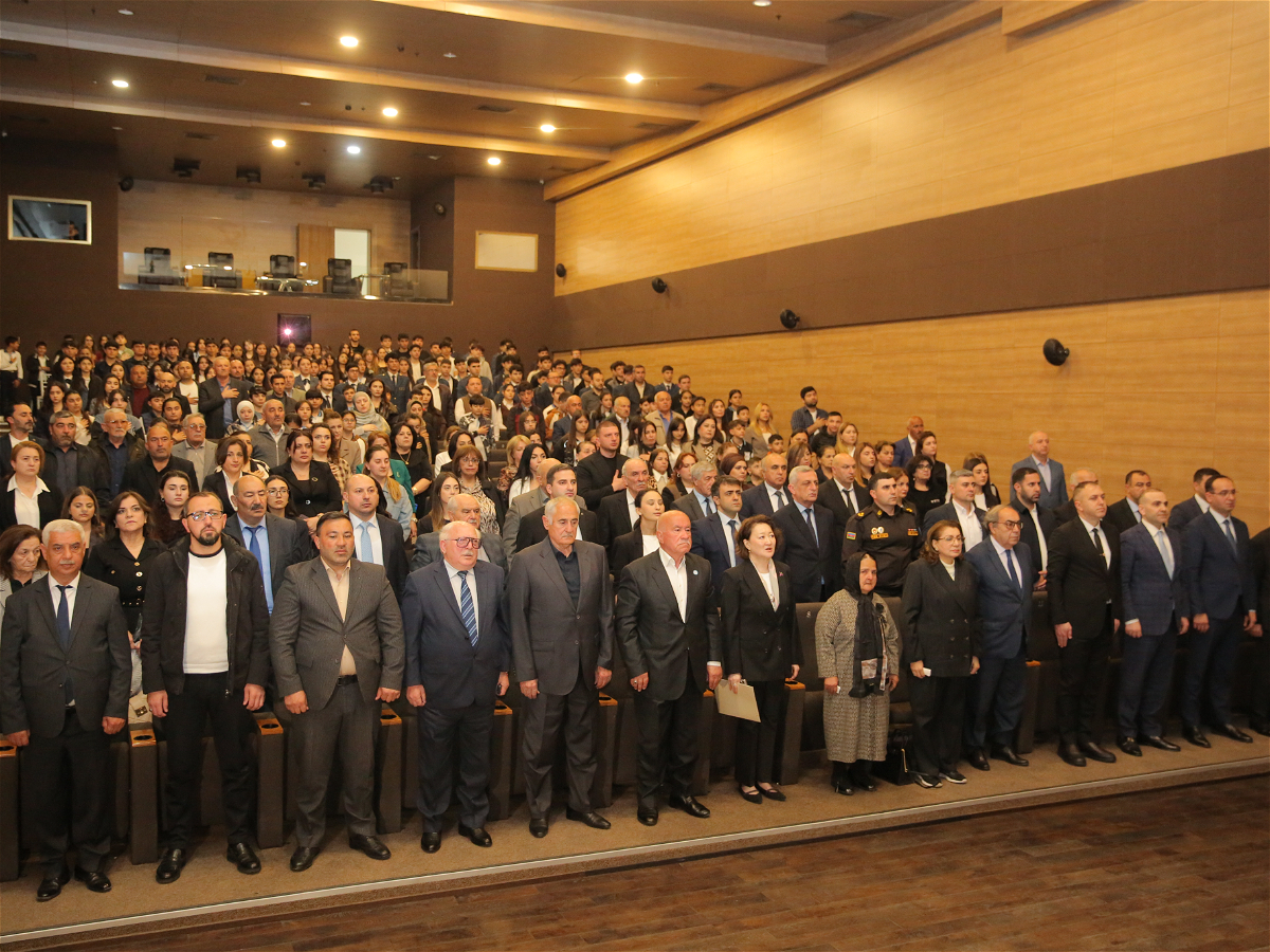 ADU nümayəndələri şəhid Ziya Ağayevə həsr olunmuş anım tədbirində iştirak ediblər