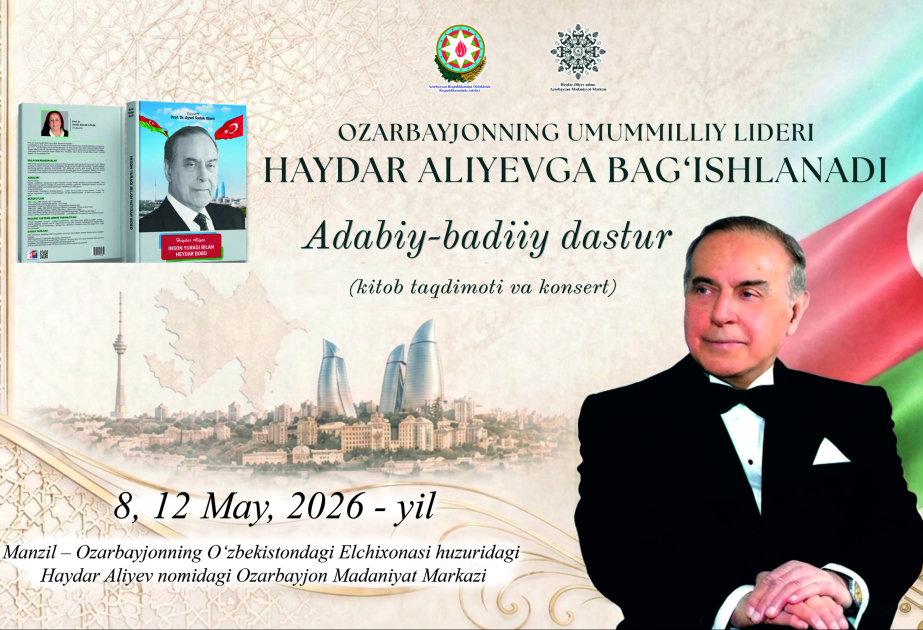 Özbəkistanda Heydər Əliyevin xatirəsinə silsilə mədəni tədbirlər təşkil ediləcək